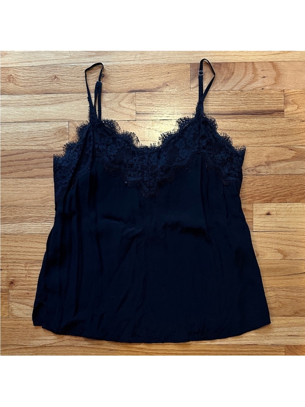 Abercrombie & Fitch Black Lace-Trim Cami